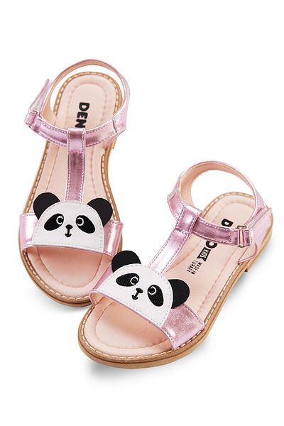 Denokids Panda-Mädchensandalen