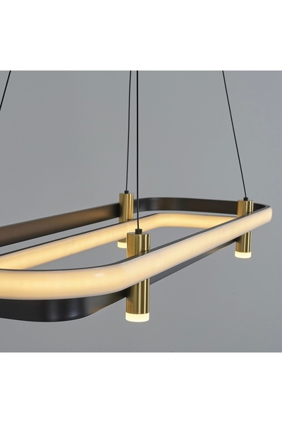 LADCO AYDINLATMA A-414-2S LEDLİ YUVARLAK MODERN AVİZE