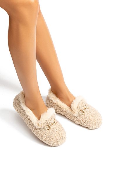 Twigy Γυναικεία παπούτσια για το σπίτι Carina Beige - 36/41