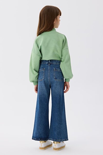 Tyess BG Store Girl's Denim Trousers