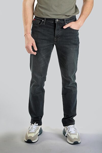 Lee Cooper Jagger Green to Brow Normal Bel Slim Fit Men's Denim Trousers 242 ...