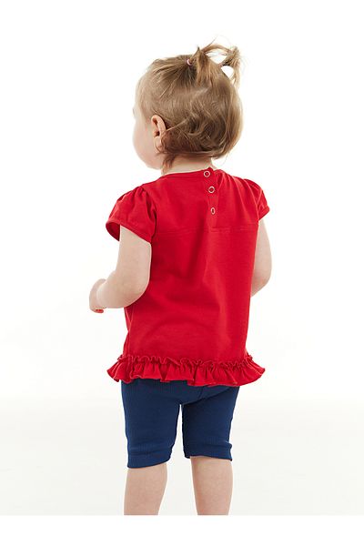 Denokids Red Fox Tunika-Strumpfhosen-Set für Mädchen