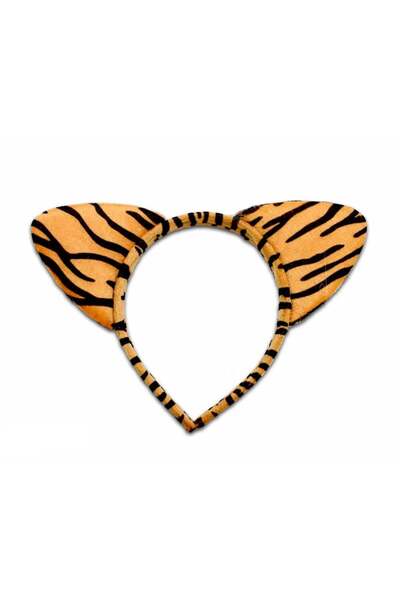 Parti Adresi Safari Taç Turuncu-siyah Çizgili