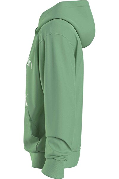 Calvin Klein CURVED STACKED LOGO HOODIE