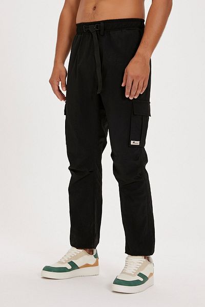 Bad Bear Guido black Cargo Pocket piece men's trousers