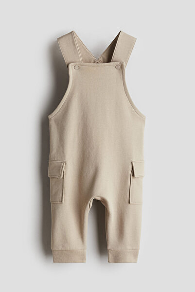H&M Erkek Bebek Bej Cepli Tulum
