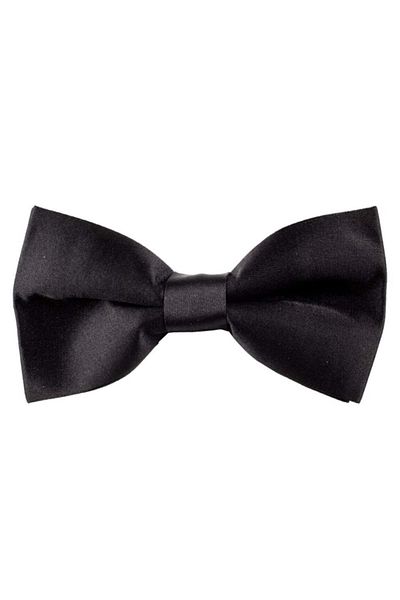 Mnk Papion Băiat Satin Negru