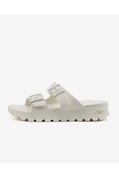 SKECHERS Γυναικείες λευκές παντόφλες Arch Fit Footsteps 111378   Wht