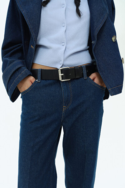 H&M Kadın Mavi Normal Bel Jeans