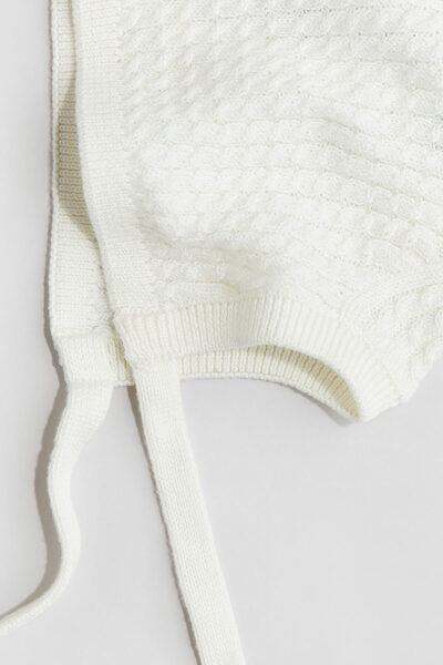 H&M Pamuklu Triko Bebek Şapkası