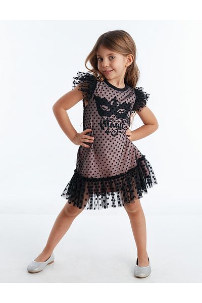 MSHB&G Rosa Sommerkleid aus Tüll für Mädchen - Believe Magic