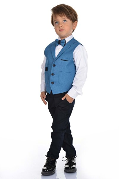 Mnk Sports Vest Boys' Set Indigo