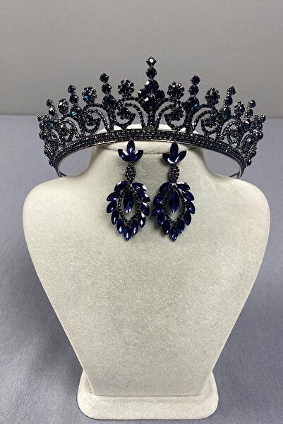 Limelia Hera Bridal Henna - Cercei cu coroană și navetă