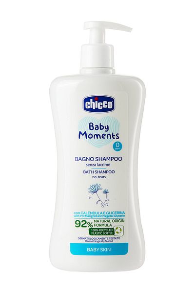 Chicco شامبو بيبي مومنتس للشعر والجسم 500 مل