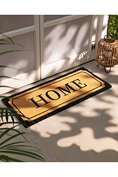 Madame Coco Arles Kapı Önü Paspası - Naturel - 45x100 Cm