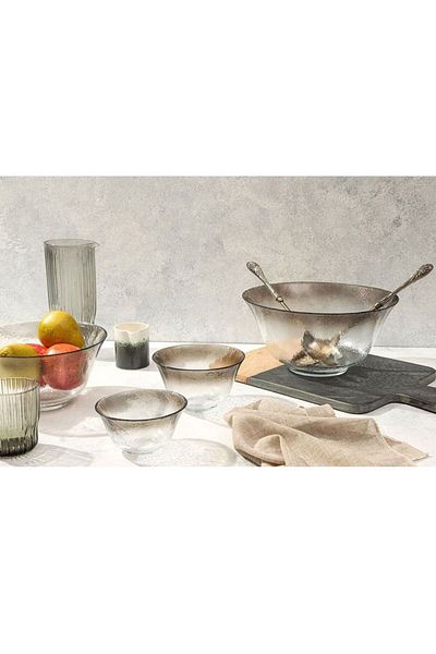 Porland Draco Smoked Bowl 21 Cm 04fia002585