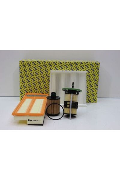 Genel Markalar Fiat Egea 1.3 Euro5 Filtre Kiti Periyodik Bakım Seti Yağ+Mazot...
