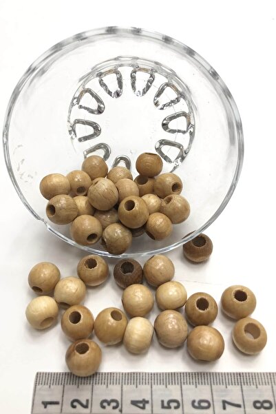 Limelia Βερνικωμένες Ξύλινες Χάντρες 25 γρ