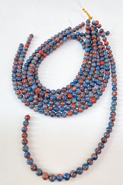 FdayAksesuar Tamnoplave Sa deznom Ceyt perle od prirodnog kamena 8 mm – perle