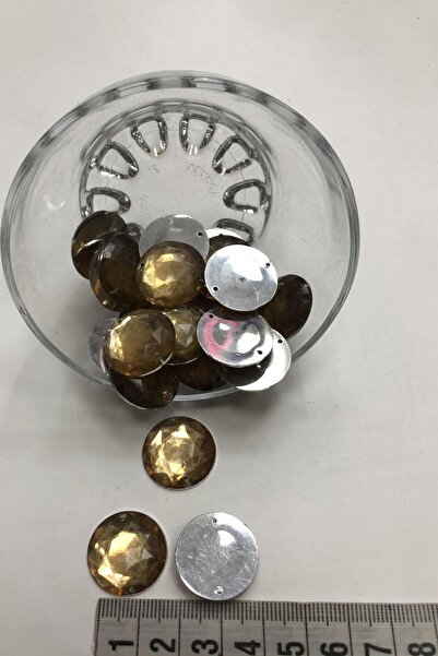 Limelia Πλαστική Πέτρα Στήριξης Στρογγυλής Σχήματος Βιζόν 10 τεμάχια