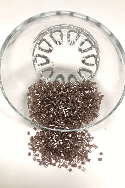 Limelia Χάντρες κοπής σε σκούρο χρώμα γης (2-2,5 χιλιοστά)