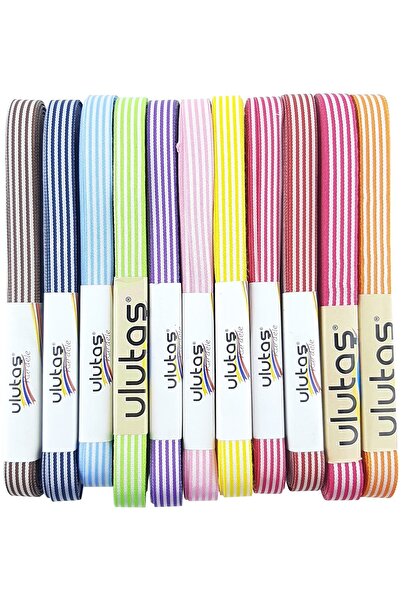 Limelia Panglică în dungi 1 cm 10 m