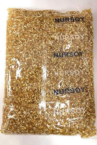 Limelia Златисто жълти усукани мъниста 500 гр.