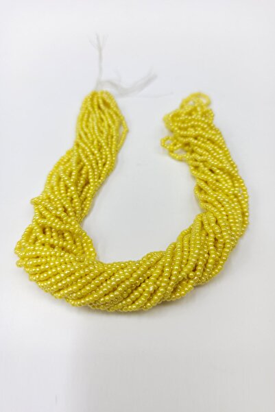 Limelia Жълти пясъчни мъниста 2 мм