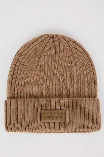 DeFacto Dfc - Γυναικείο Faux Leather Label Wick Braided Beret