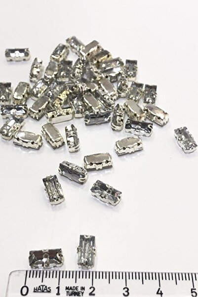 Limelia Διαφανής Ορθογώνια Πέτρα Καρίνας 10 τεμάχια