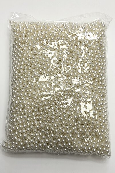 Limelia Mărgele de perle din plastic crem 6 mm