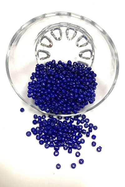 Limelia Σκούρο μπλε χάντρες άμμου μεσαίου μεγέθους 4 mm 50 γρ