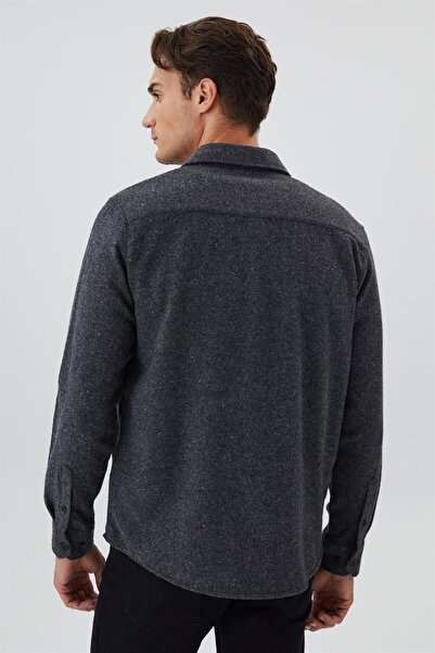 Lee Cooper Men's Long Sleeve Shorts Harold Anthracite