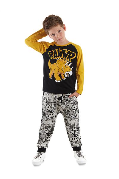 MSHB&G Σετ φούτερ Rawr Boy's T-shirt