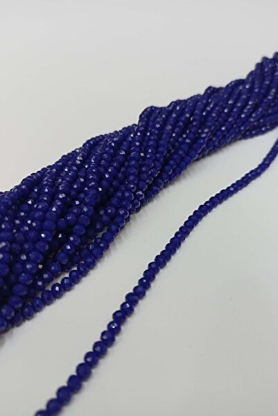 Limelia Тъмносини кристални мъниста 4 мм