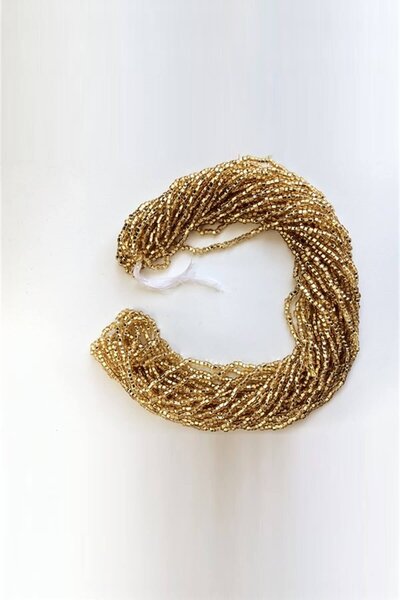 Limelia Σειρά Χάντρες Άμμου 2 mm Χρώμα Χρυσό