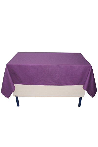 Kostüm Sarayı Öğretmen Masa Örtüsü Lila (Pamuklu)