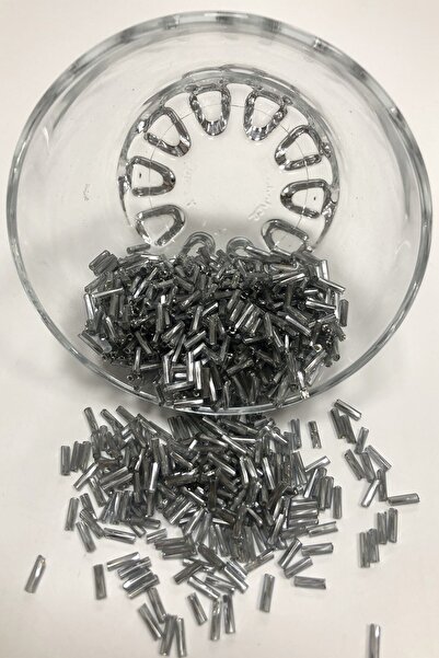 Limelia Mărgele tubulară spiralată gri Kooyu 5 mm