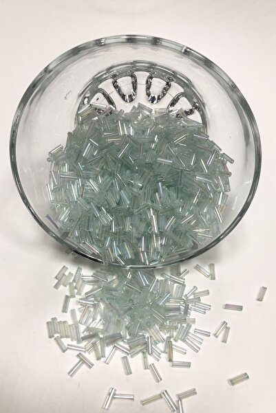 Limelia Χάντρες από ανοιχτόχρωμο γκρι σωλήνα 5 χιλιοστά