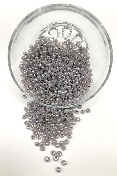 Limelia Χρώμα Πέτρας Γκρι Χάντρες Άμμου 4 mm 50 γρ