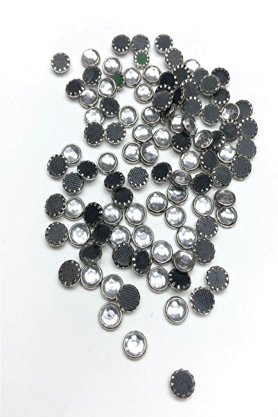 Limelia Прозрачни пластмасови камъчета с лепило на гърба, 25 броя