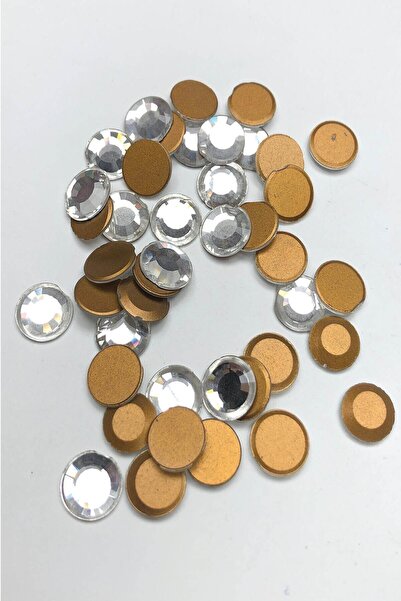 Bontex Prozirne okrugle staklene kristalne perle za lepljenje, 25 komada – perle