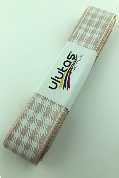 Limelia Panglică Tafta Imprimată Foiă Pulbere Deschisă 2,5 Cm