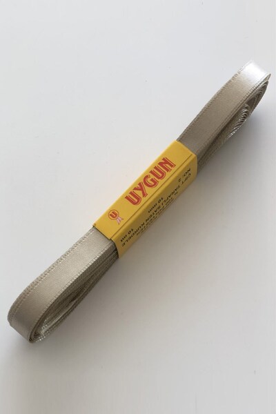 Limelia Сатенена панделка с цвят на камък 1 см