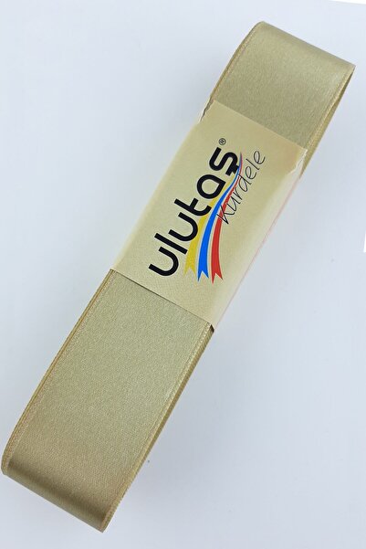 Limelia Panglică din satin cappuccino deschis 3 cm 10 m