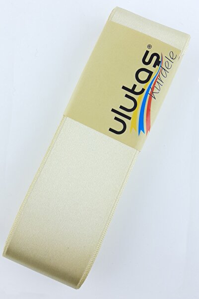 Limelia Panglică din satin bej închis 4 cm 10 m