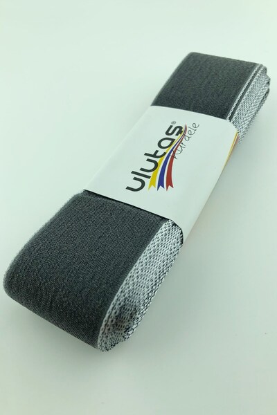 Limelia Panglică neagră cu sclipici 3,5 cm