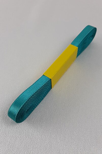 Limelia Panglică din satin turcoaz închis 1cm