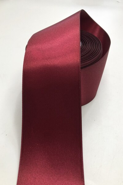 Limelia Μπορντό Σατέν Κορδέλα 6 εκ