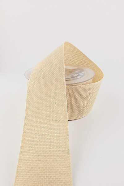 Limelia Panglică pentru punct de cruce de culoare bej 50 mm 10 mt